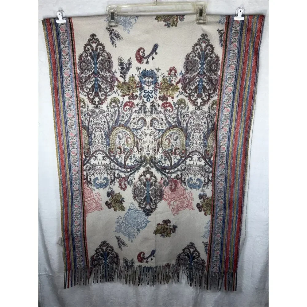 NWT Chico's Convertible Oblong Scarf 70